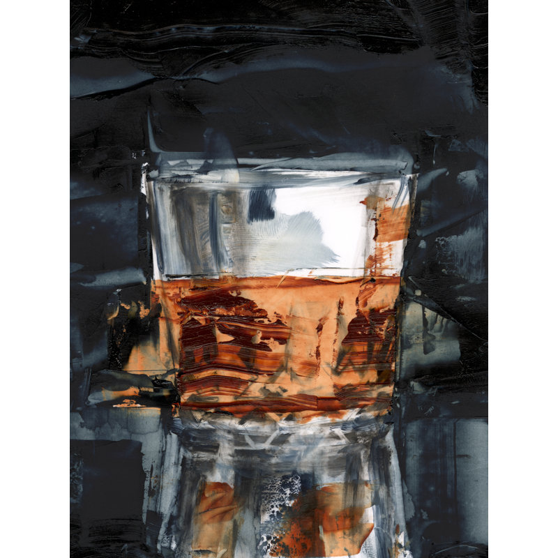 Teann Bourbon Glass IV by Ethan Harper - Wrapped Canvas Print, 46 cm H x 30 cm W