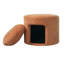 Pet Friendly Ottoman with Removable Pet Cushion