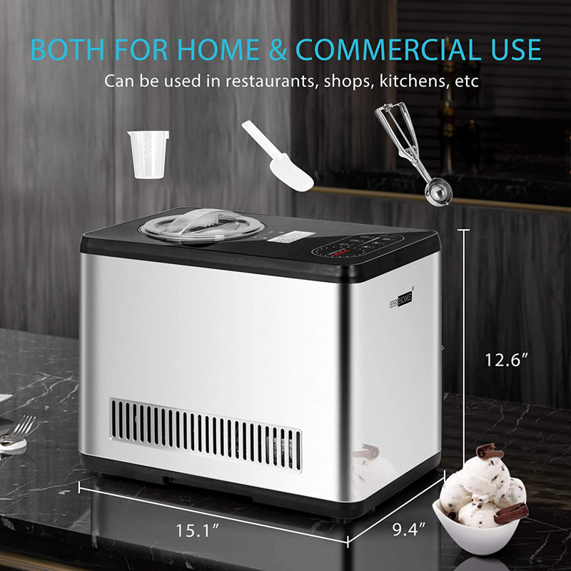 Vivohome 1.6 -Qt. Ice Cream Maker