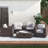 Tonioni Wicker Fully Assembled 4 - Person Seating Group with Cushions-1279942606