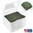 Sorbus Set Of 6 Thin Hanging File Organizer Bin Clear Plastic Stackable For Document Storage