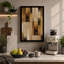 Earth Panels Minimalist - Wrapped Canvas-2137056618-2137056611