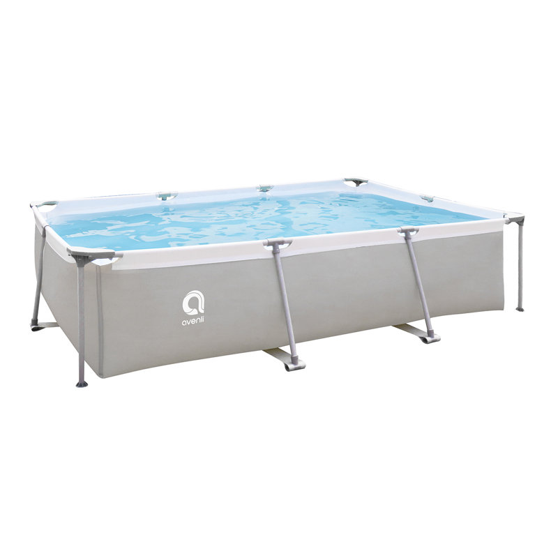 Plastic Round Kiddie Pool 25.6'' H x 81.6'' W x 120'' L