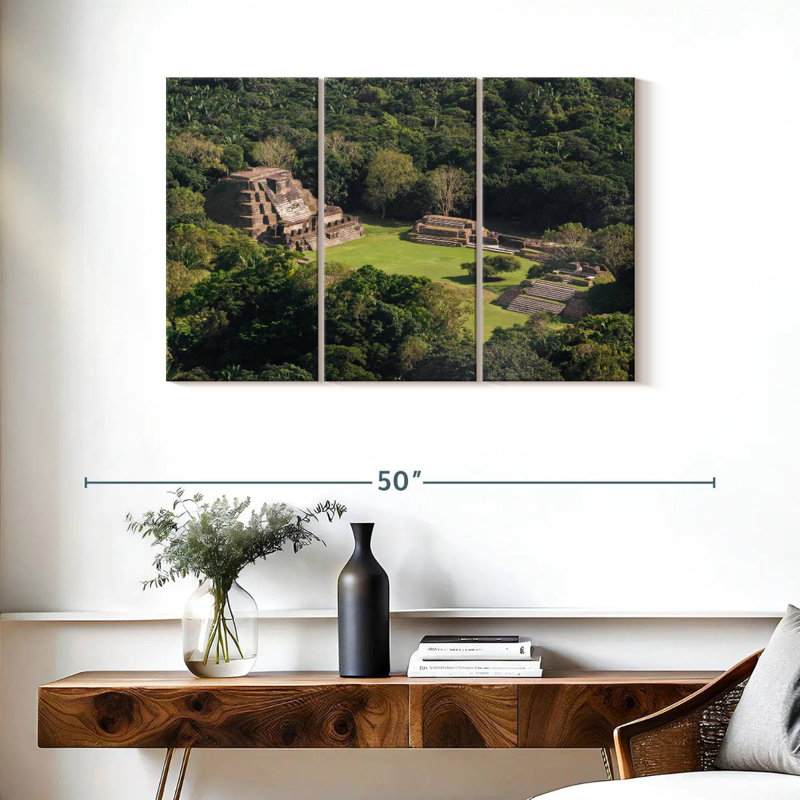 Rorry Altun Ha Ruins, 24" H x 38" W