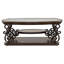 Table basse avec tablette