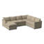 Canapé modulaire rembourré 3 pièces Cecelia-216534138-216534203