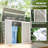 41 Cu. Ft. Outdoor Storage Shed, Storage Box w/ Chain Lid, Grey-121932843