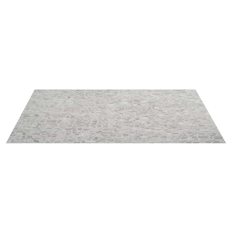 Riverglass 12x12 Frosted Glass Mosaic Tile