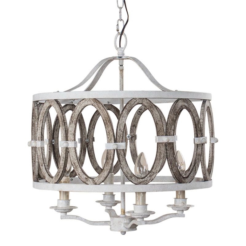Stephenson 4 - Light Dimmable Lantern Chandelier