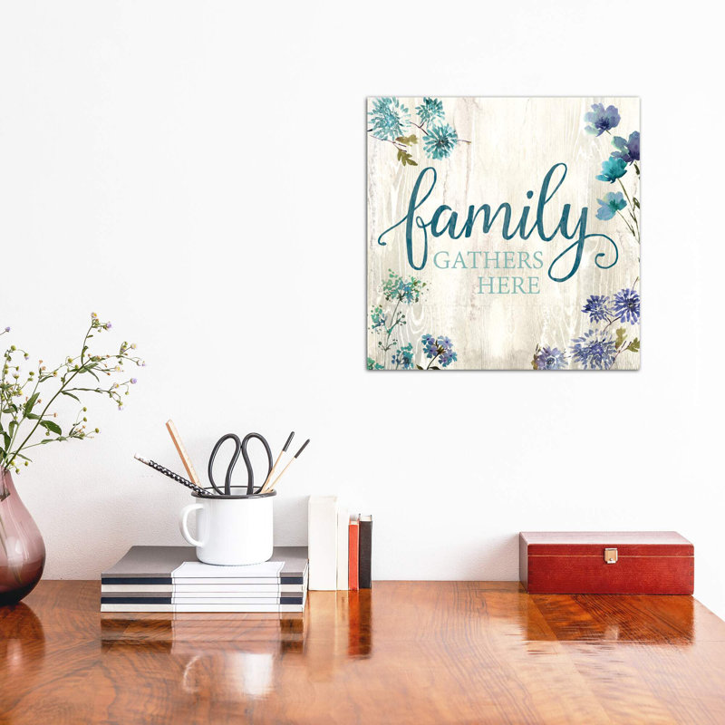 Family Gathers Here by Conrad Knutsen - Wrapped Canvas Print, 45.72 cm H x 45.72 cm W x 1.91 cm D