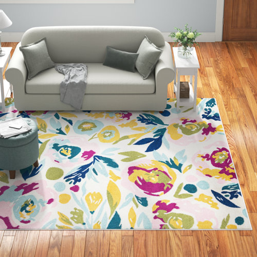 Andover Mills™ Holle Floral Rug & Reviews | Wayfair