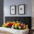 Linen Upholstered Headboards With Metal Leg-522341341
