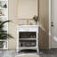 Meuble-lavabo traditionnel Fenlora avec lavabo intégré et fabrication durable-124006349