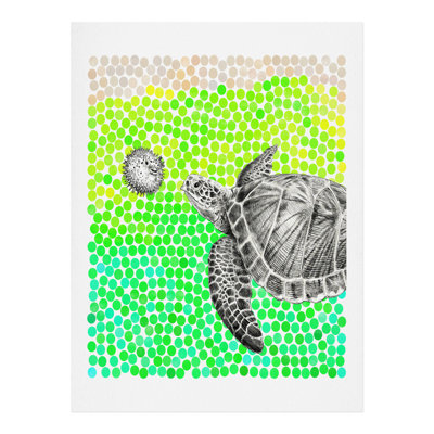 Impression d’art graphique « new friends » par garima dhawan