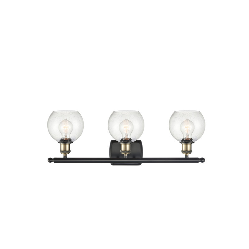 Cindi 3 - Light Vanity Light, Incandescent, Black Antique Brass