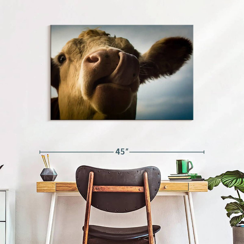 Silly Cow, 26" H x 39" W