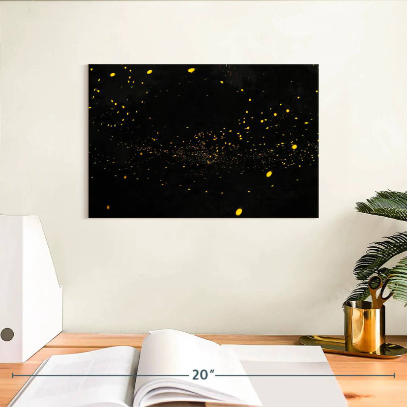 Crowle Night Fireflies, 8" H x 12" W