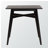 Milo Mid-Century Modern Counter Height Pub Table in Black Finish, 36.23'' H X 35.83'' W X 35.26'' D-821029083