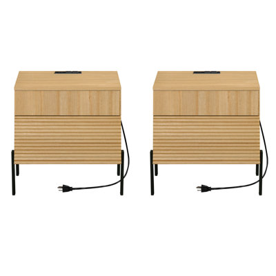 Ensemble de tables de chevet 2 pièces Laverda