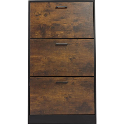18 Pair Shoe Storage Cabinet