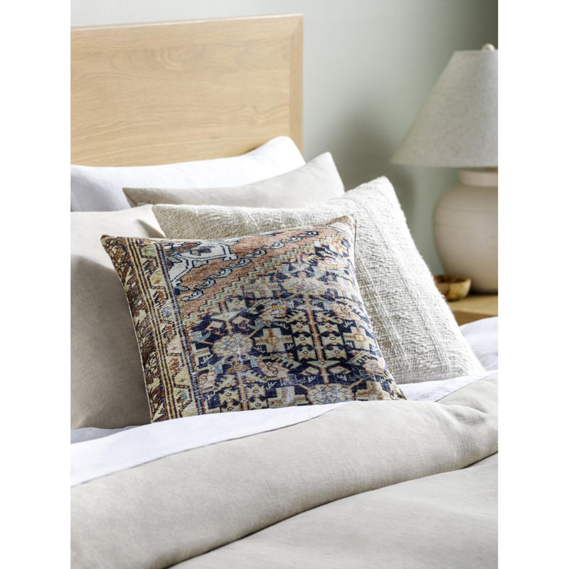 Emily Jean Accent Throw Pillow Cover, Down, 20"H x 20"W