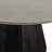 Brookyln Round Concrete Top with Solid Wood Base Dining Table