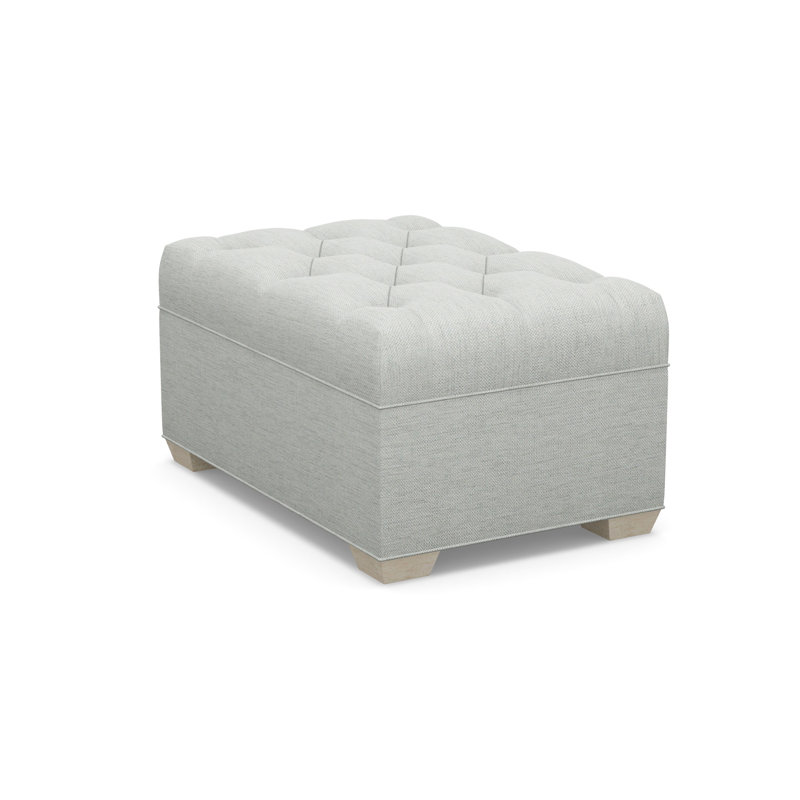 Tufted Ottoman, 8938-45, Sandstone