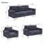 3-Piece Sofa Sets Upholstered Couches Sets-883387444