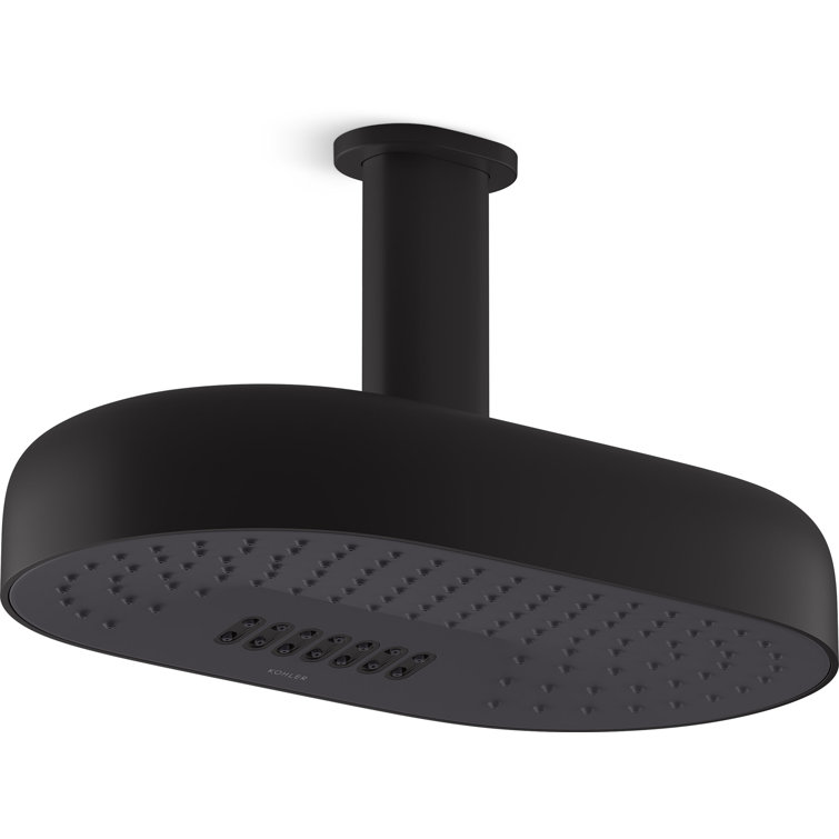 Statement™ 10 in. Ceiling-Mount Two-Function Rainhead Arm And Flange