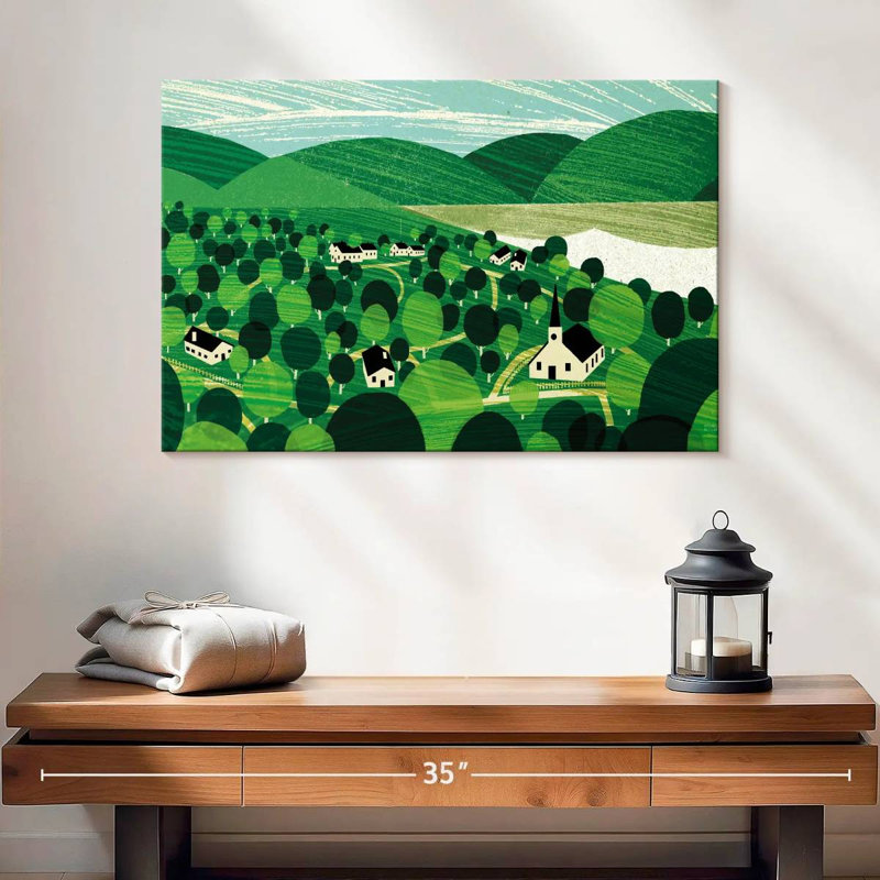 Alvord Vermont, 16" H x 24" W