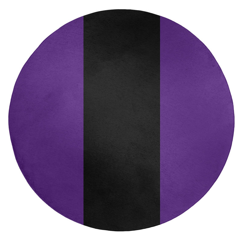 Chenille Indoor Rug, Round 5'