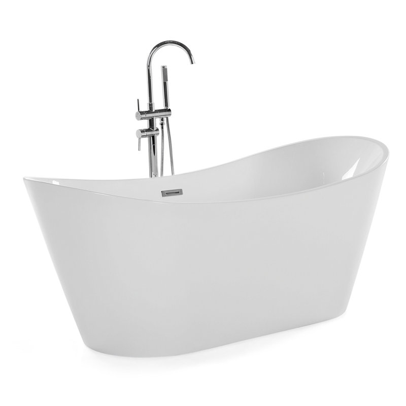 Amedori 1700mm x 770mm Freestanding Soaking Acrylic Bathtub