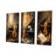 Ensemble de 3 reproductions d'art sur toile rétro violon et piano-489685983-489685979