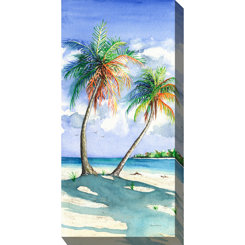 Art mural sur toile Palm Shadows