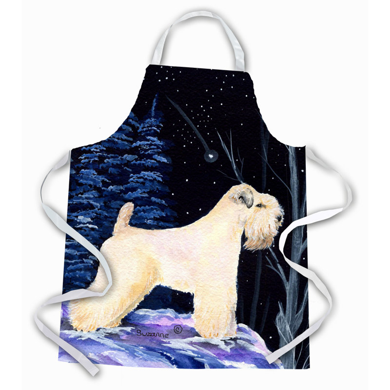 No Pattern Bib Apron
