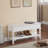 Solid Wood Shoe Bench With Storage-4740909