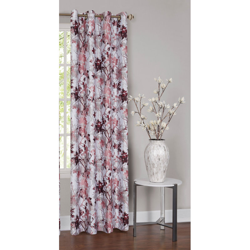 Blackout Curtain Single Panel, Blush, 50" W x 84" L