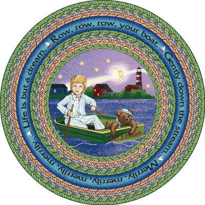 Just for Kids Row Your Boat Area Rug
