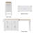 74.5-inch Kitchen Island With Extendable Dining Table-952419564
