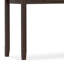 Amherst 54"W Solid Wood Transitional Writing Desk with 2 Drawers and Flip-Down Keyboard Tray-1029357457