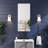 36"H Recessed or Surface Mount Frameless Bathroom Medicine Cabinet With Mirror and 3 Adjustable Glass Shelves-783464365