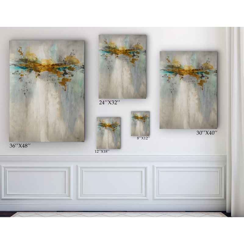 « reflection reflection », reproduction d’art sur toile tendue encadrée premium, H 12 po x l 8 po x P 1 po