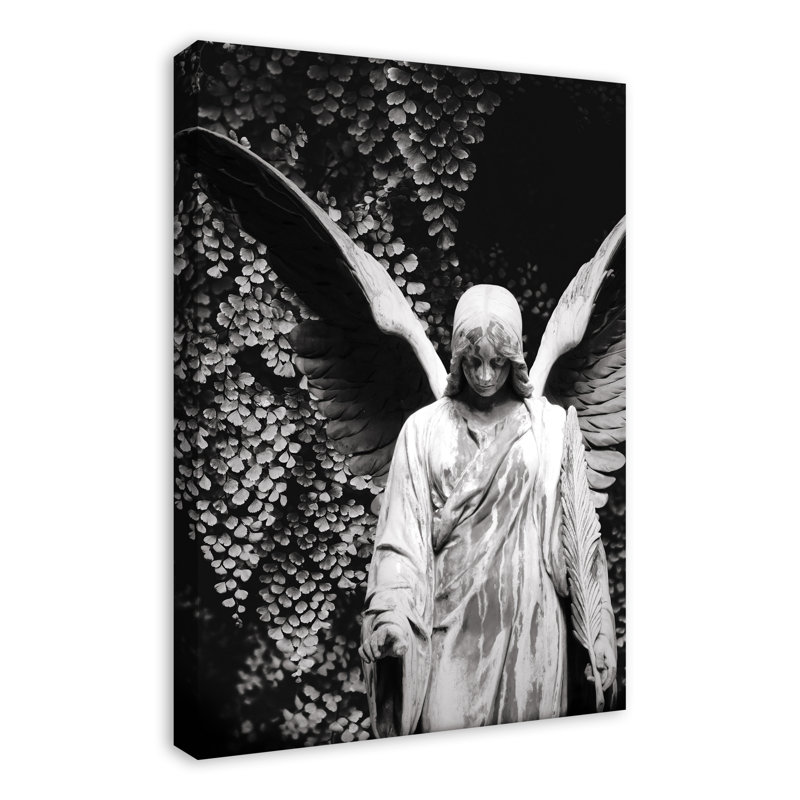 « cemetery ange », impression sur toile