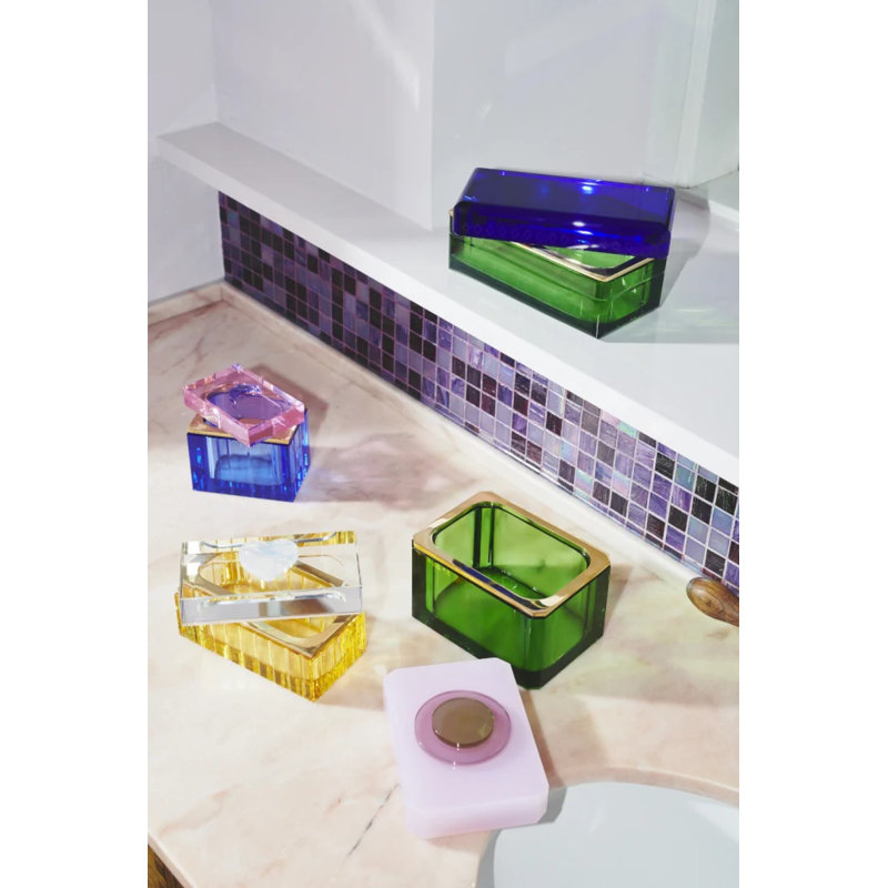 Green Eye Crystal Jewelry Box