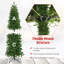 Arbre de Noël artificiel 5 'avec 180 lumières DEL et 10 modes d'éclairage - Support inclus