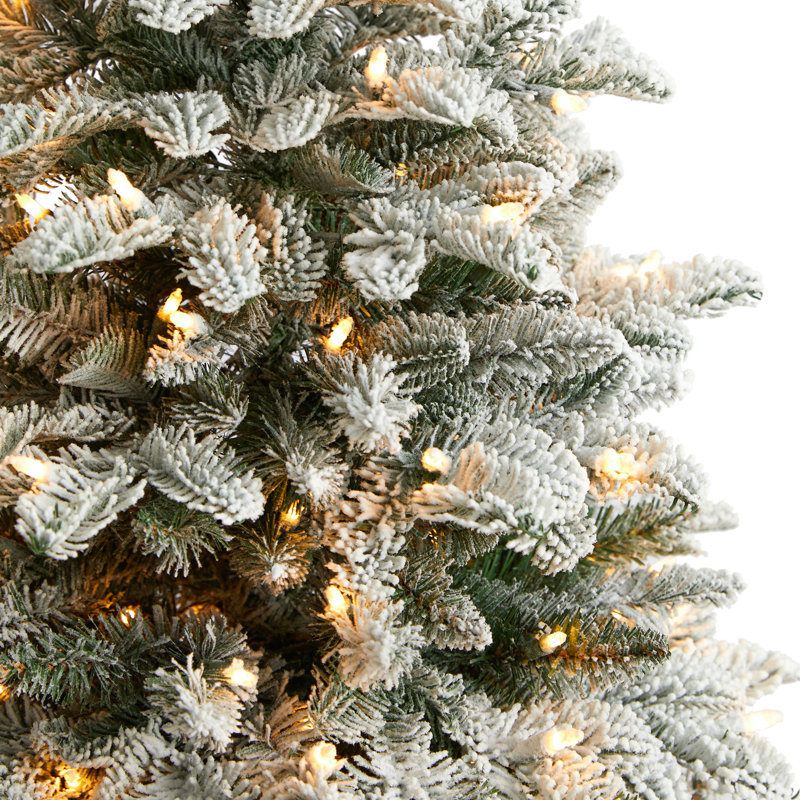 Lighted Artificial Christmas Tree, 5' H