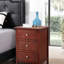 Table de chevet transitionnelle en cerisier pour chambre à coucher-241392792