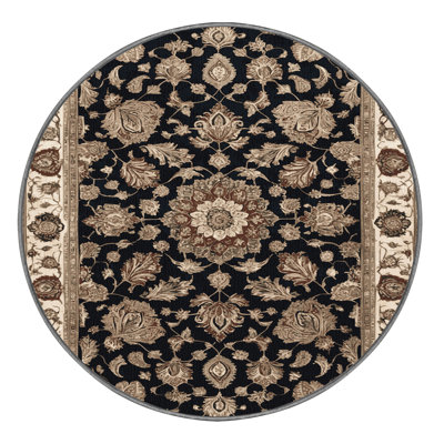 Machine Washable Turkish Gray Area Rug