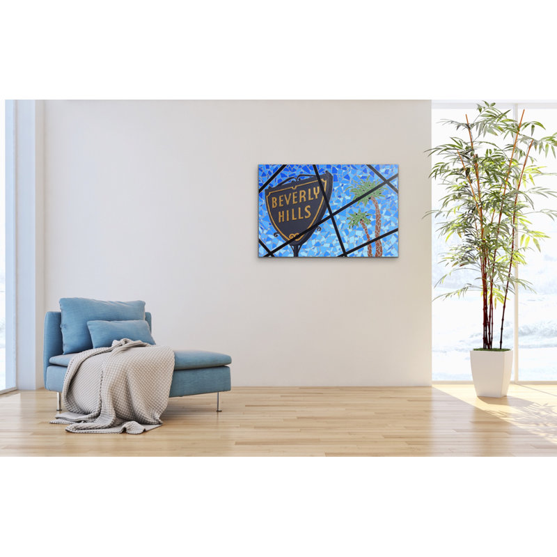 Beverly Hills Painting by Eddie Bruckner