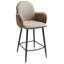 Set of 2 Bar Chairs AMITY Fabric-110715416